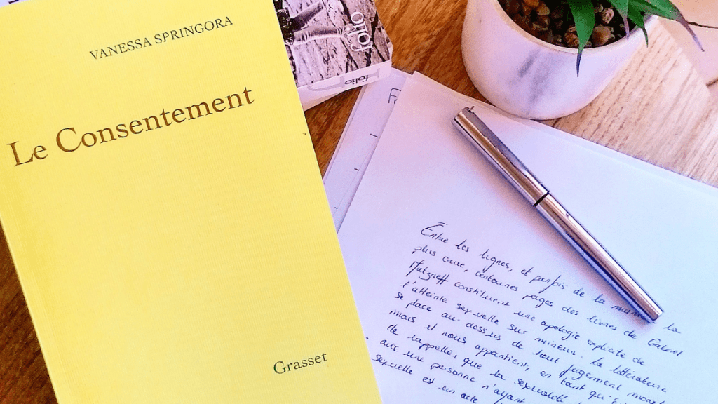 Le Consentement, Vanessa&nbsp;Springora.